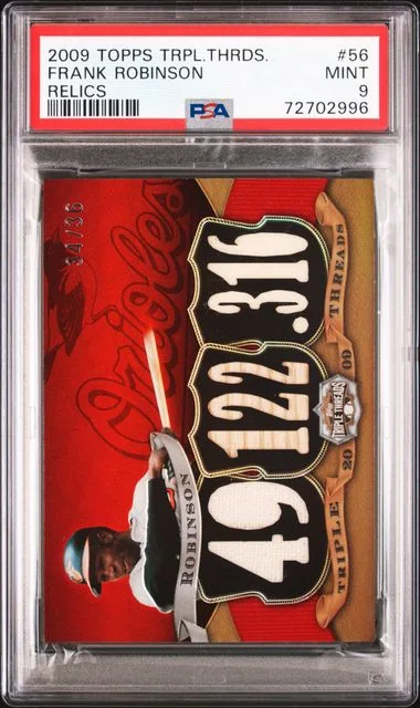 2009 Topps Triple Threads Frank Robinson Game-Used Relics #56 card image