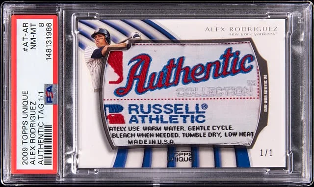 2009 Topps Unique Authentic #no-number card image