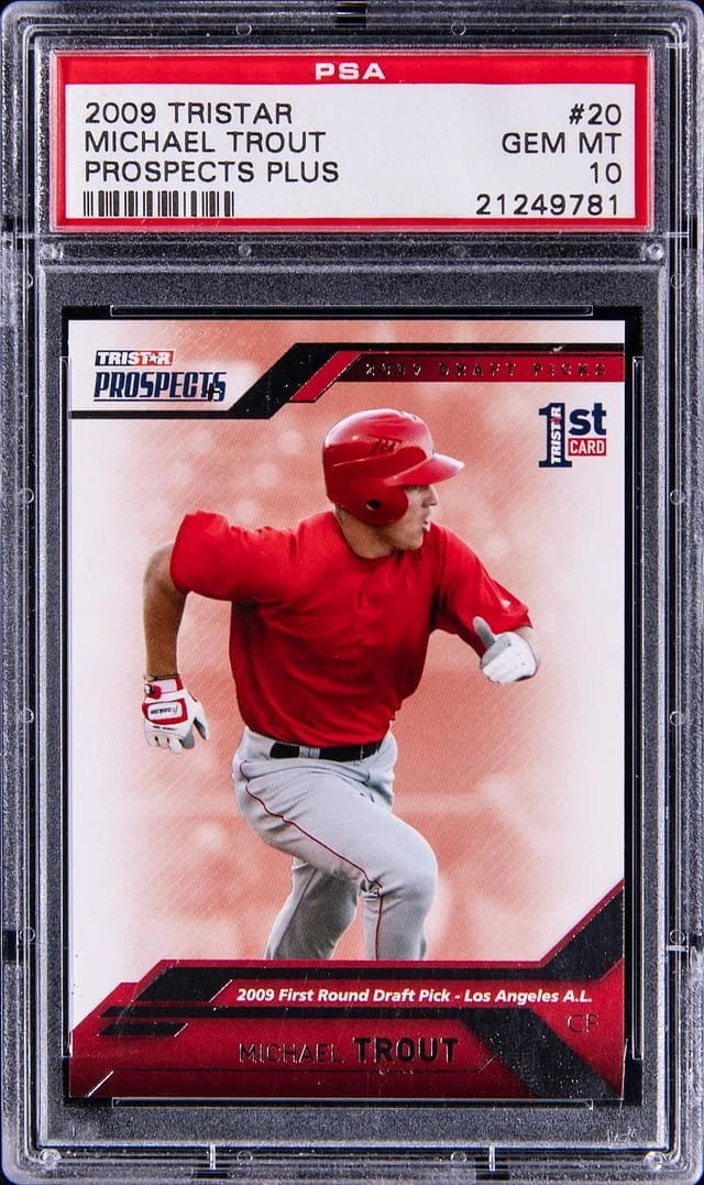 2009 Tristar Prospect Plus Michael Trout #20 card image