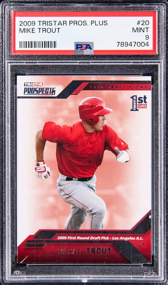 2009 Tristar Prospects Plus Mike Trout #20 card image