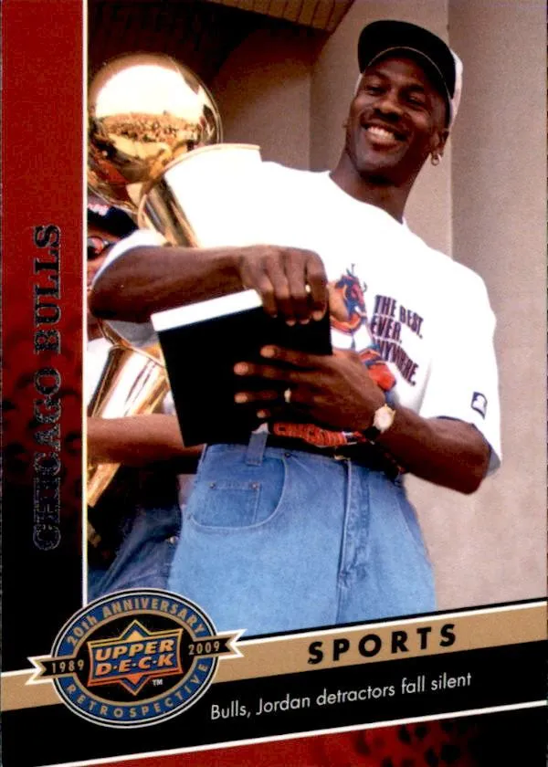 2009 Upper Deck 20th Anniversary Michael Jordan #881 card image