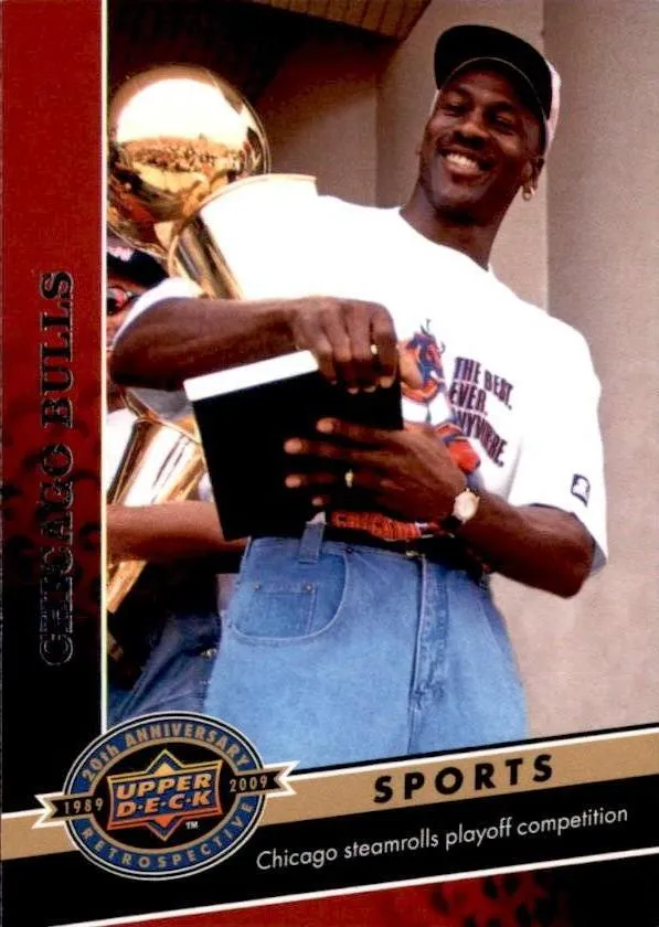 2009 Upper Deck 20th Anniversary Michael Jordan #884 card image