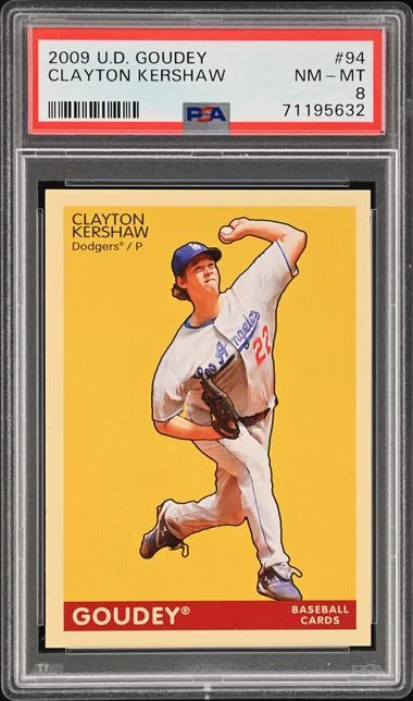 2009 Upper Deck Clayton Kershaw Goudey #94 card image