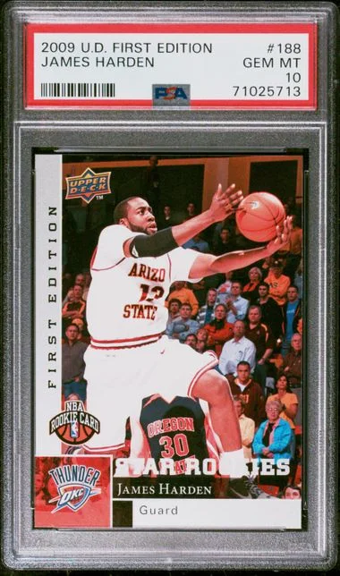 2009 Upper Deck First Edition James Harden #188 card image