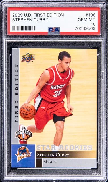 2009 Upper Deck First Edition Stephen Curry #196 card image