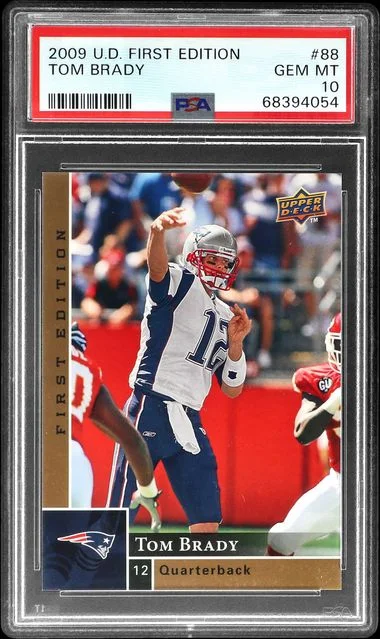 2009 Upper Deck First Edition Tom Brady #88 card image