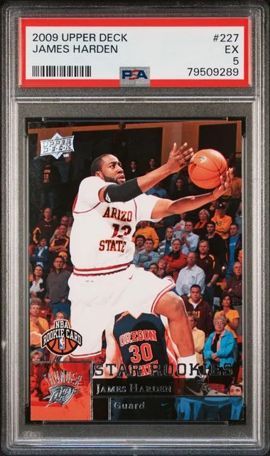 2009 Upper Deck James Harden #227 card image