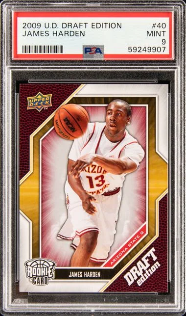 2009 Upper Deck James Harden Draft Edition #40 card image