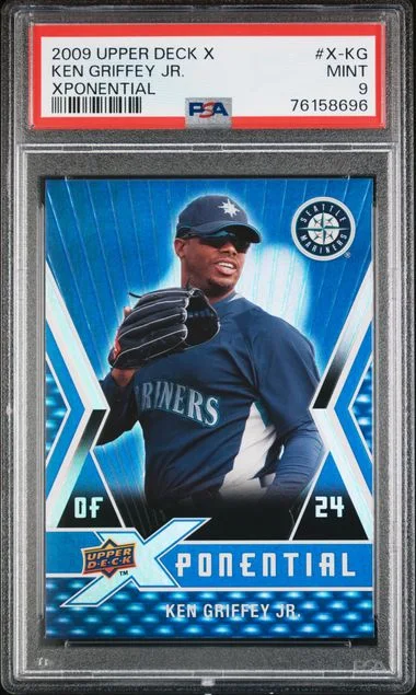 2009 Upper Deck Ken Griffey Jr. X Xponential #X-KG card image