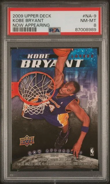 2009 Upper Deck Kobe Bryant Now Appearing #NA-9 card image