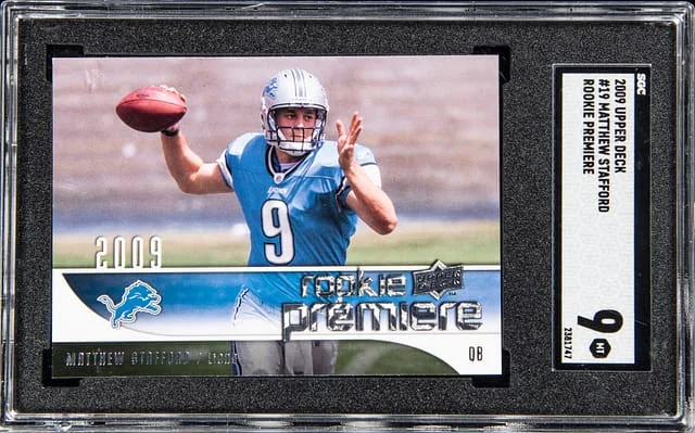 2009 Upper Deck Matthew Stafford Premiere #19 card image