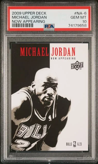 2009 Upper Deck Michael Jordan Now Appearing #NA-6 card image