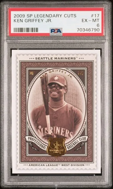 2009 Upper Deck SP Legendary Cuts Ken Griffey Jr. #17 card image