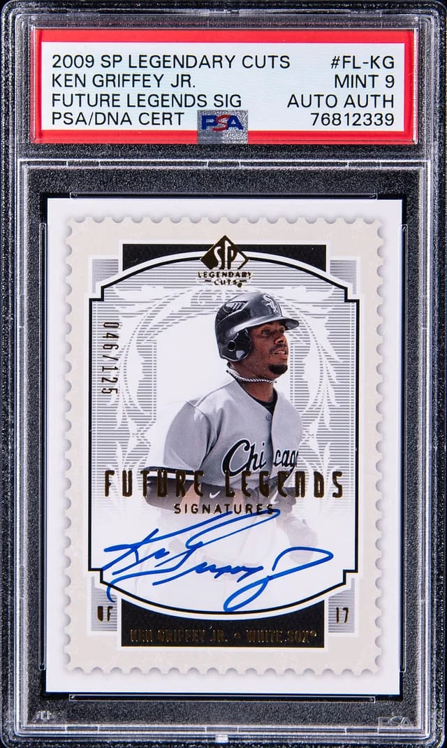 2009 Upper Deck SP Legendary Cuts Ken Griffey Jr. Future Legends Signatures #FL-KG card image