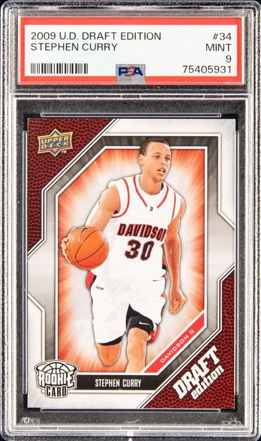 2009 Upper Deck Stephen Curry Draft Edition #34 card image