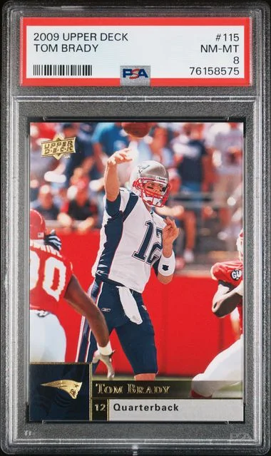 2009 Upper Deck Tom Brady #115 card image
