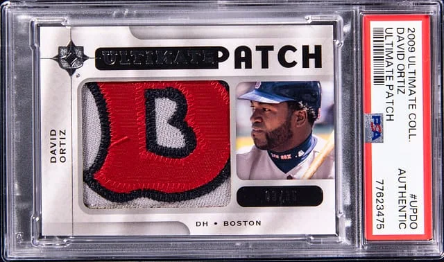 2009 Upper Deck Ultimate Collection David Ortiz Ultimate Patch #UPDO card image