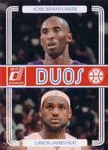 2010-11 Donruss Lebron James Duos #1 card image