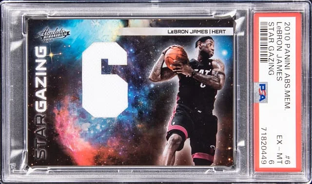 2010-11 Panini Absolute LeBron James Memorabilia Star Gazing #6 card image