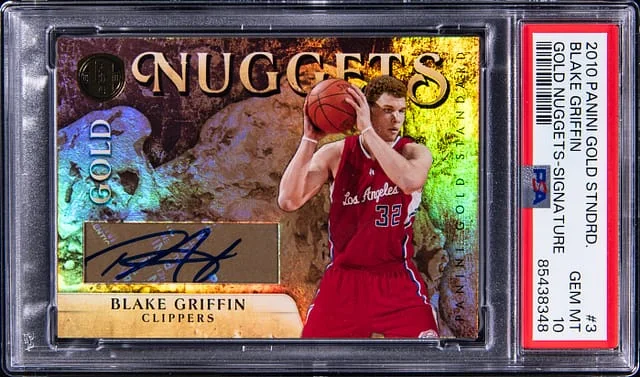2010-11 Panini Gold Standard Blake Griffin Gold Nuggets Signature #3 card image