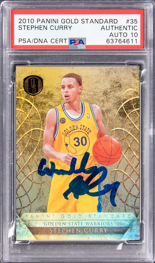 2010-11 Panini Gold Standard Stephen Curry #35 card image