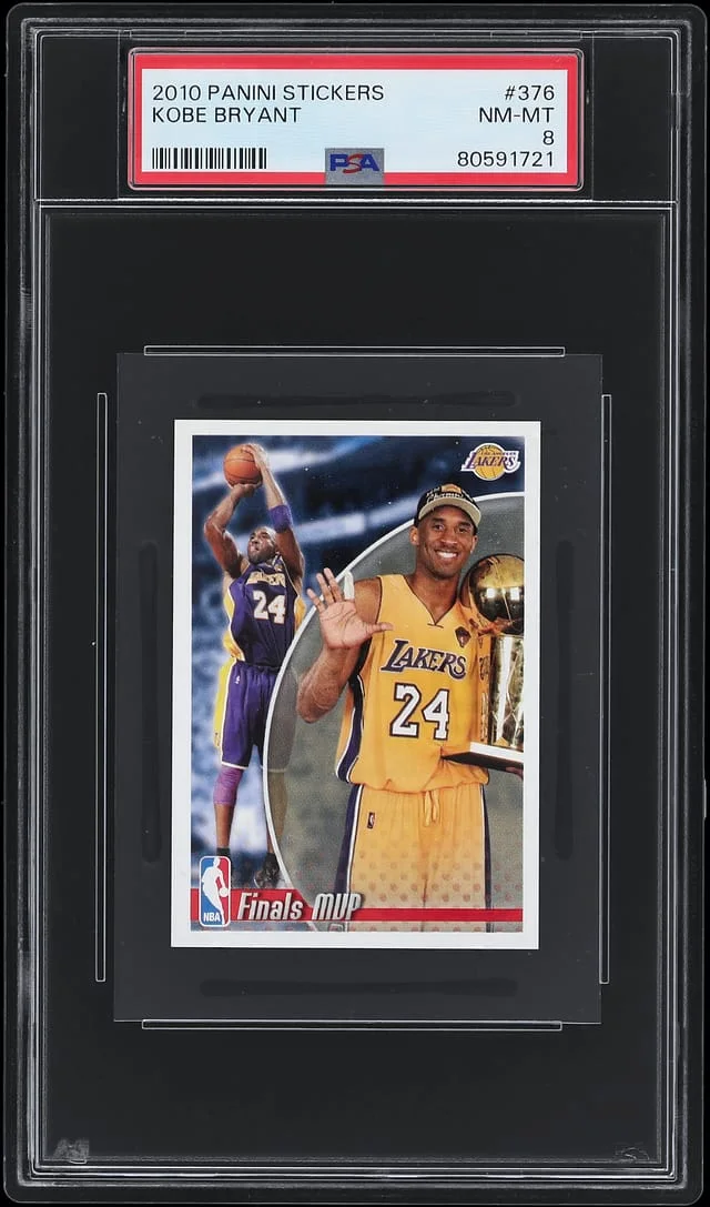 2010-11 Panini Kobe Bryant Stickers #376 card image