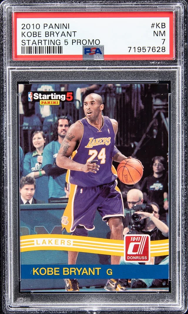 2010-11 Panini Kobe Bryant Starting 5 Promo #KB card image