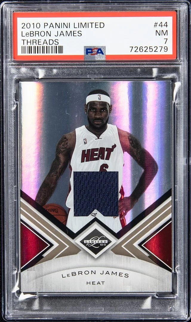 2010-11 Panini LeBron James Limited Threads #44 card image