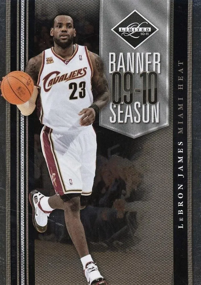 2010-11 Panini Limited Lebron James Banner Season #2 card image