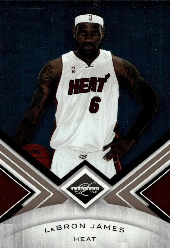 2010-11 Panini Limited Lebron James #44 card image