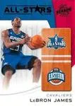 2010-11 Panini Season Update Lebron James All-Stars #17 card image