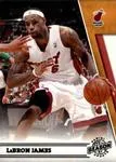 2010-11 Panini Season Update Lebron James #82 card image
