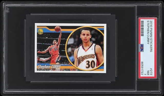 2010-11 Panini Stephen Curry Stickers #272 card image