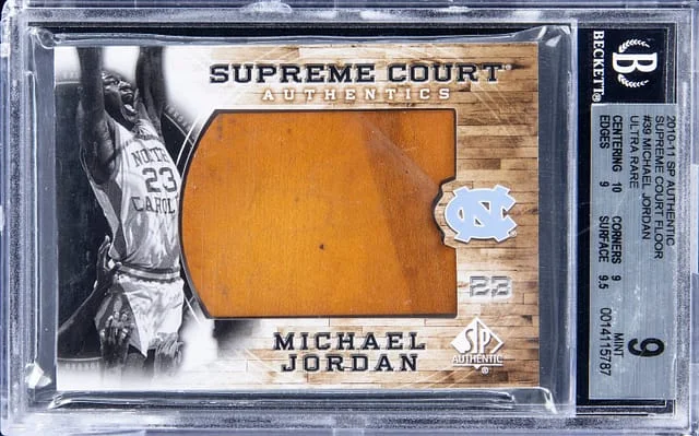 2010-11 SP Authentic Michael Jordan Supreme Court Floor #39 card image