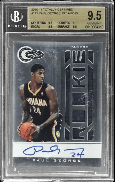 2010-11 Totally Certified Paul George #173 card image