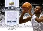 2010-11 Upper Deck North Carolina Tar Heels Michael Jordan #111 card image