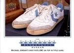 2010-11 Upper Deck North Carolina Tar Heels Michael Jordan #135 card image
