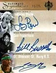 2010-11 Upper Deck Ultimate Collection Lebron James Ultimate Signatures Triple #T-JRB card image