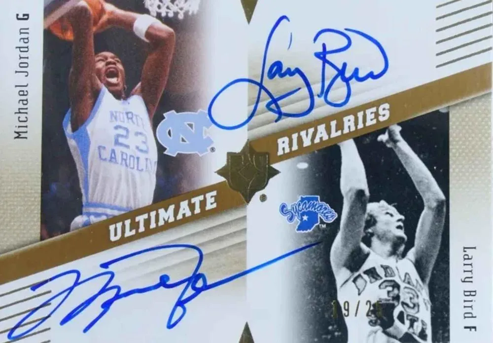 2010-11 Upper Deck Ultimate Collection Michael Jordan Ultimate Rivalries #R-JB card image
