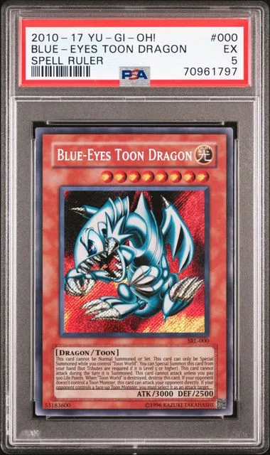 2010-17 Yu-Gi-Oh! Spell Ruler Reprint Blue-Eyes Toon Dragon #000 card image