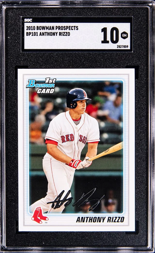 2010 Bowman Anthony Rizzo Prospects #BP101 card image