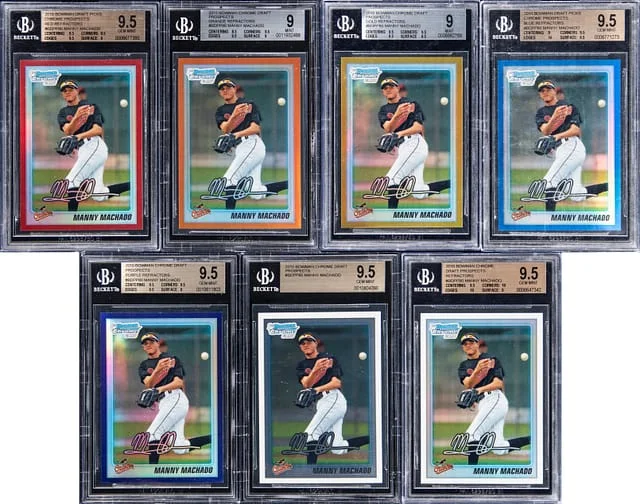 2010 Bowman Chrome Draft Manny Machado Cards Prospects #BDPP80 card image