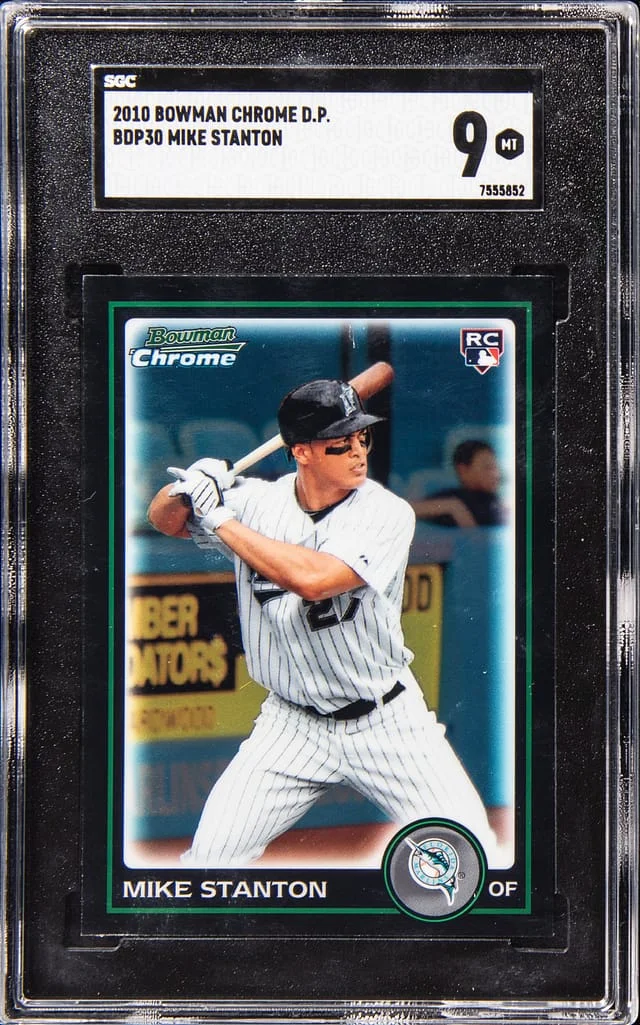 2010 Bowman Chrome Draft Mike Stanton Picks #BDP30 card image