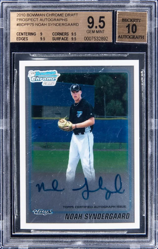 2010 Bowman Chrome Draft Noah Syndergaard Prospects #BDPP75 card image