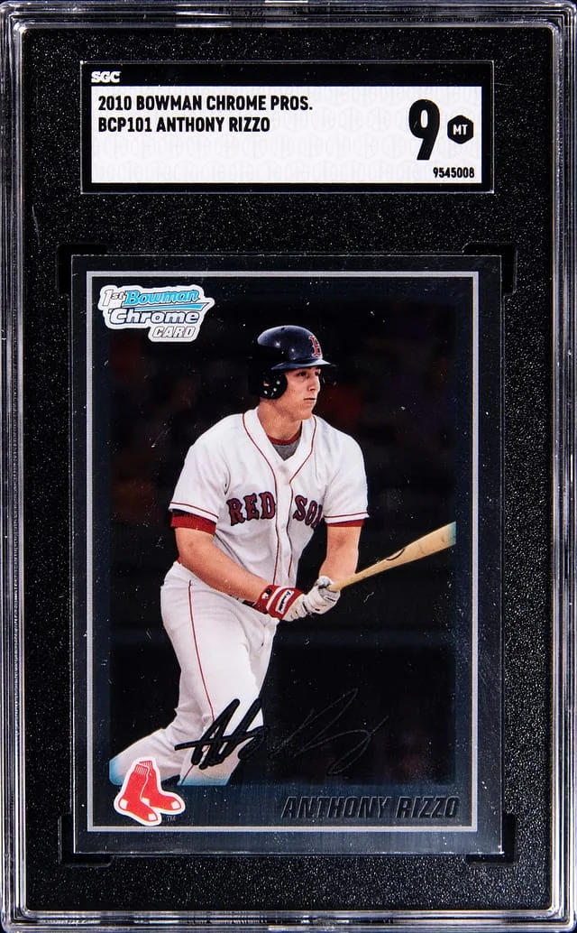 2010 Bowman Chrome Prospects Anthony Rizzo #BCP101 card image