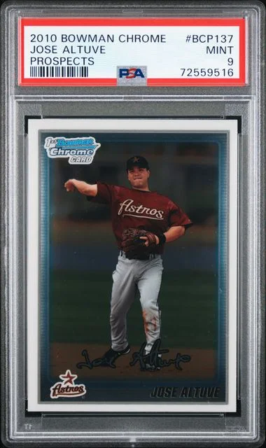 2010 Bowman Chrome Prospects Jose Altuve #BCP-137 card image