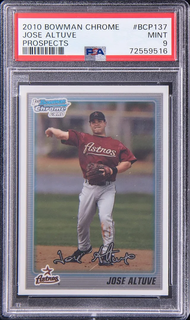 2010 Bowman Chrome Prospects Jose Altuve #BCP137 card image