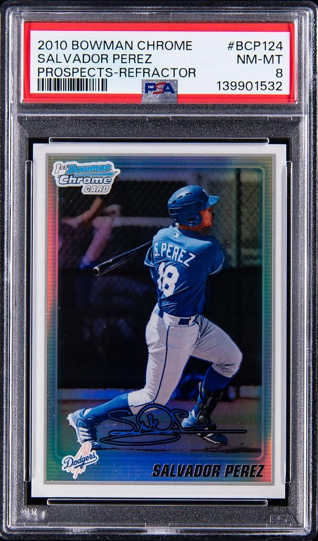 2010 Bowman Chrome Prospects Salvador Perez Refractor #BCP124 card image