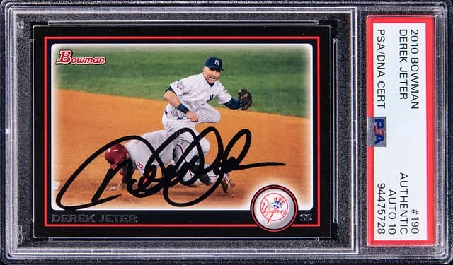 2010 Bowman Derek Jeter #190 card image