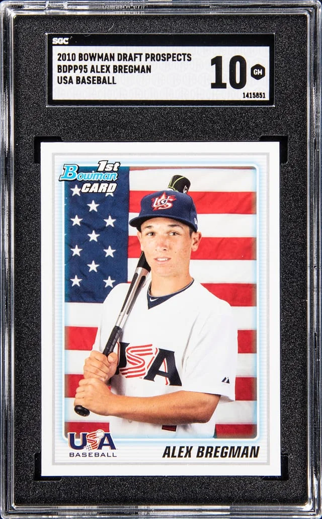 2010 Bowman Draft Alex Bregman Prospects USA Baseball #BDPP95 card image